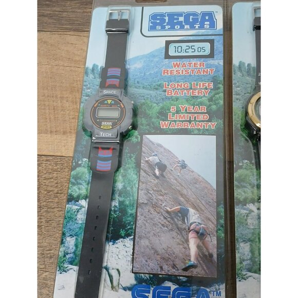 Sega Sports Watch Vintage Retro Quartz Lot of 5 - All Sealed - Rare! - Picture 6 of 12